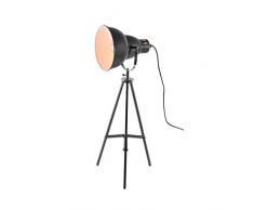 ZONS Lampe À Poser 26x26xH65cm Gris