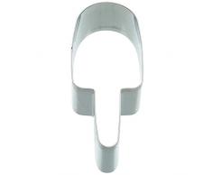 Kitchen Craft KC3547 Emporte-pièce Sucette 9cm en Métal Argent, 9 x 12 x 16 cm