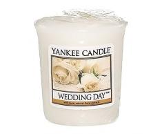 Yankee candle 578438E Bougie votive senteur Jour de Noces 49 g Blanc