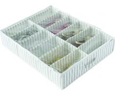 COMPACTOR Housse de Rangement Dessous de Lit Anti-Poussière pour Chaussures, Gris ANTON, Polypropylène et EVA, 76 x 60 x H. 15 cm, RAN7507