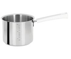 Cristel - CHG14MW - Casserole haute graduée inox 14cm - Collection Mutine.