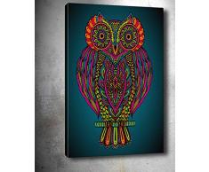 Bonamaison Peinture sur toile, multicolore, 50 x 70 cm - ConÃ§u et fabriquÃ© en Turquie