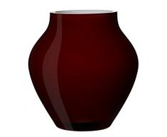 Villeroy & Boch Oronda Mini Vase Deep Cherry, 12 cm, Verre, Rouge