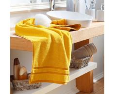 Egeria Double Drap de Douche Coton 140Â x 70Â x 5Â cm, Coton, Red Maple, 140 x 70 x 5 cm