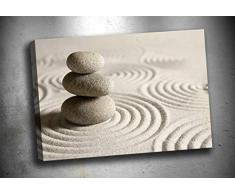 Bonamaison Peinture sur toile, multicolore, 30 x 40 cm - Conçu et fabriqué en Turquie