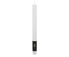 Wiedemann 580100.004Â Marble par Couleur Bougie en Cire, Tige, Blanc, 27Â x 2.3Â cm, 24Â unitÃ©s de