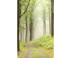 Poster tenture murale XL déco FORET MYSTERIEUSE 150 x 240 cm | Décors muraux Qualité HD Scenolia