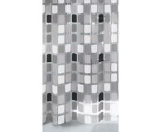 Kleine Wolke 4956901305 Sonny Rideau de Douche Anthracite 180 x 200