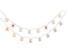 Moses Happy me Guirlande lumineuse avec 20 LED Ã personnaliser Blanc 2,60 m