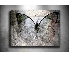 Bonamaison Peinture sur toile, multicolore, 40 x 60 cm - Conçu et fabriqué en Turquie