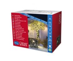 Konstsmide 3616-110 Guirlande 300 Micro LED Blanc Chaud + CÃ¢ble Noir 24 V