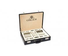 Gerlach G01-0011P-ZEST-68WA-S1S1-01 Horizon Un ensemble de couverts dans une valise élégante de 68 pcs
