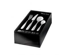 Robert Welch STABR1099V/24 Ensemble de Couverts, Acier Inoxydable, Silver, 24 Pieces