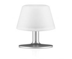 EVa Solo 571337Â aluminium blanc lampe de table lampes de table en aluminium, couleur blanc, aluminium, verre, chambre, salon, Henry Holbaek, blanc, batterie)