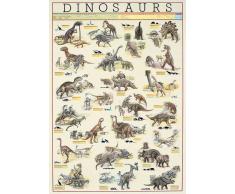Empire 536525 Poster Ã©ducatif Dinosaures [Langue Anglaise] 68 x 98 cm