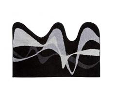 Grund Karim 19 Tapis de Bain, Polyacrylique Supersoft, Gris Noir, 80 x 150 cm
