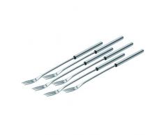 KUHN RIKON 32040 Fourchettes foudue au Fromage Acier inoxidable 6 pièces