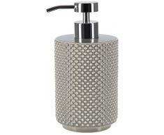 Spirella 10.19344Â Mero Distributeur de Savon Accessoire de Salle de Bains, Ton, Taupe, 16Â x 8Â cm