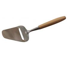 Fackelmann 40909 Coupe tranche fromage, couteau Ã fromage, tranche fromage, coupe fromage, Bois, Acier inoxydable, 22 cm