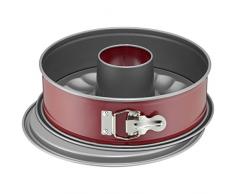 Kaiser 2300754451 Moule Ã manquÃ© Classic Plus avec Fond, Acier, Rouge et Argent, 28 x 28 x 8 cm