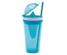 Zak! designs 0412-0130 Verre, Bleu Aqua