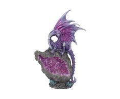 Nemesis Now Figurine amÃ©thyste Custodian Violet 22 cm Taille Unique