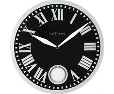 NeXtime 8161 Romana Horloge Plastic Noir