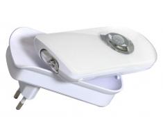 Smartwares Eclairage veilleuse LED Smartlight avec capteur de mouvement et batterie rechargeable 7000.066, Plastique, Blanc