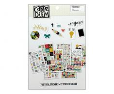 Simples Ã©tages Carpe Diem Faith Autocollant Tablette, Multicolore,