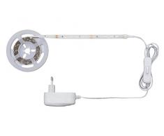 Briloner Leuchten 2041-072-3000 Ruban LED autocollant - lumière blanche & chaude - pour cuisine - vitrines - lit etc. - 1100 lm - 16 W - longueur (ajustable) : 1 m
