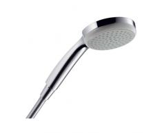 Hansgrohe 28583000 7920263 Croma 100 1Jet Ecosmart Douchette/Pomme de douche 100 mm Chromé