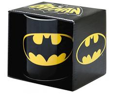 Logoshirt Kaffeebecher Batman - Logo - DC Comics - Schwarz - Tasse - Lizenziertes Originaldesign
