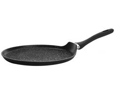 Ibili 440228 Natura Poêle à Crêpes Aluminium/Inox 28 cm