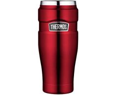 THERMOS 4002.248.047Â Gobelet Isotherme Stainless King, 0,47Â l, Acier Inoxydable, Framboise, 8,4x8,4x19,8 cm