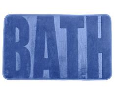 Wenko 22255100 Memory Foam Bath Fjord Tapis de Salle de Bain Polyester Taupe 80 x 50 x 1,5 cm