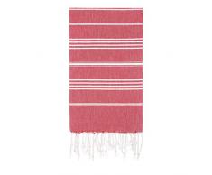 Cacala Serviettes de Bain Pure SÃ©rie Turkish, Coton, Red, 95 x 175 x 0.5 cm