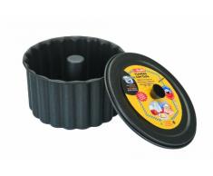 Ibili 825016 Moule Ã pudding antiadhÃ©sif avec couvercle 16 cm Aluminium