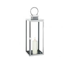 Cilio 293647 Lanterne Torre en acier inoxydable 20 x 20 x 63cm