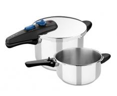 Monix Veloce - Set Duo Autocuiseurs Rapides de 4+6 litres