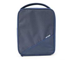 Smash Sac repas isotherme, Polyester, bleu marine, 8cm x 18cm x 25cm