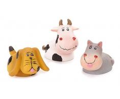 Knorr Prandell 8043750Â 3Â cm 3Â piÃ¨ces DÃ©coration Assortiment de Figurines danimaux, Multicolore