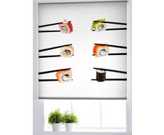 Estoralis C-1224 Store Enrouleur Translucide ImprimÃ© Digital Easy Fix, Multicolor, 75 x 150 cm
