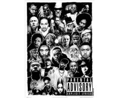 GB Eye, Dieux du Rap, Maxi Poster, 61x91.5cm