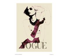 onthewall Vogue Pop Art Poster Print par Perruque (Otw059)
