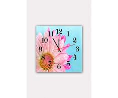 Bonamaison Horloge Murale en MDF, Multicolore, 30 x 30 cm