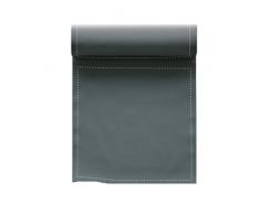 Serviette de table en lin 20x20cm - IdÃ©ale pour fÃªte, anniversaire, cocktail - Rouleau de 20 serviettes - Gris Intense