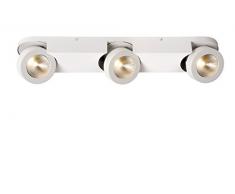 Lucide MITRAX-LED - Spot Plafond - LED Dim. - 3x5W 3000K - Blanc