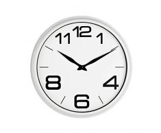Premier Housewares 2200457 Horloge Murale en Plastique Blanc