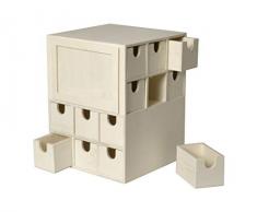 Artemio calendrier avent cube 17x17x22cm Bois