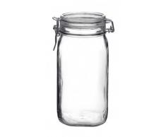 Bormioli Bocaux de Conservation 203437 # avec Fermeture par étrier, Original Fido, 1,5 l